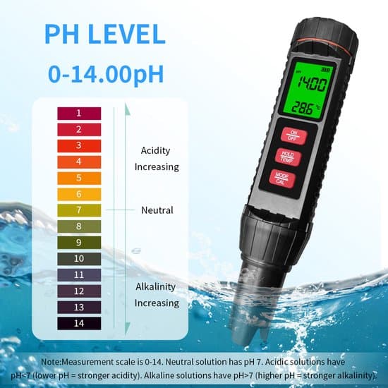 7-i-1 digital pH- och klorinmätare med hög precision för pooler