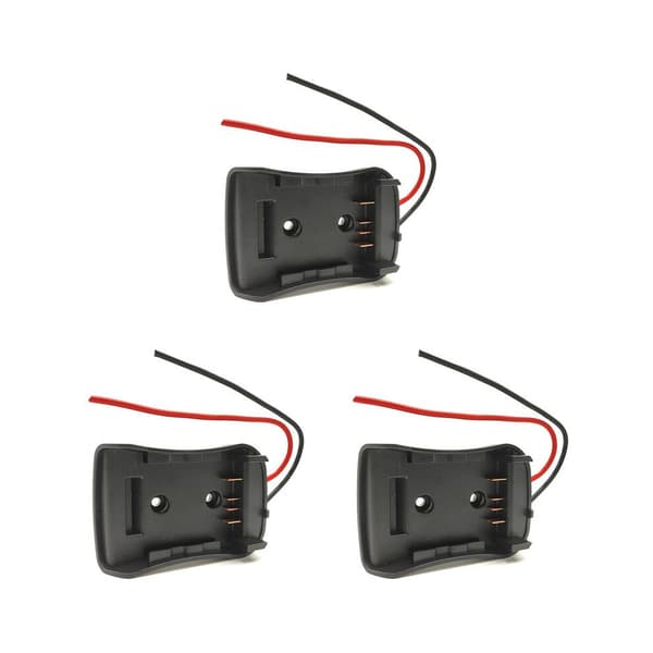 Dewalt 54V/60V FLEXVOLT Batteri Strömutgångsomvandlaradapter (3-pack)