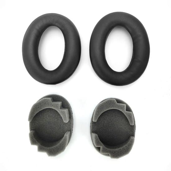 Ørepuder egnet til Sony MDR-1000X WH-1000XM2 1 par sort