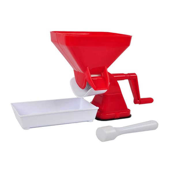 Manuell tomatjuicer, tomatsåsmaskin, tomatpress, sugfötter