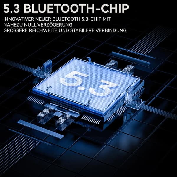 Bærbar knogleledningshøjttaler Bluetooth 5.3 Under-pude lydafspilning LED-display timer Trådløs rejse søvn