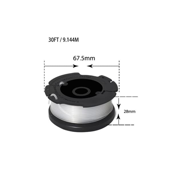 6x AF-100 30ft Trimmer Tilbehørsspoler til Black Decker GH600 GH900 LST201