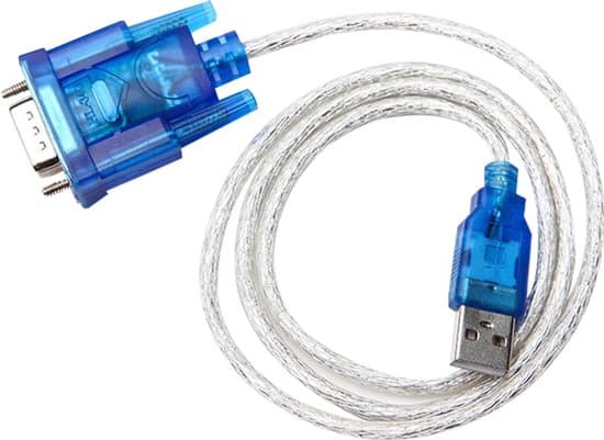 80 cm USB 2.0 - COM-portti (RS232) sarjaportti DB9 9-nastainen sovitinkaapeli