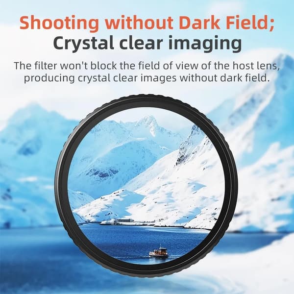 ND8/16/32/CPL Quick-Release Kamerafilter Sæt til DJI Action 5 Pro/4/3