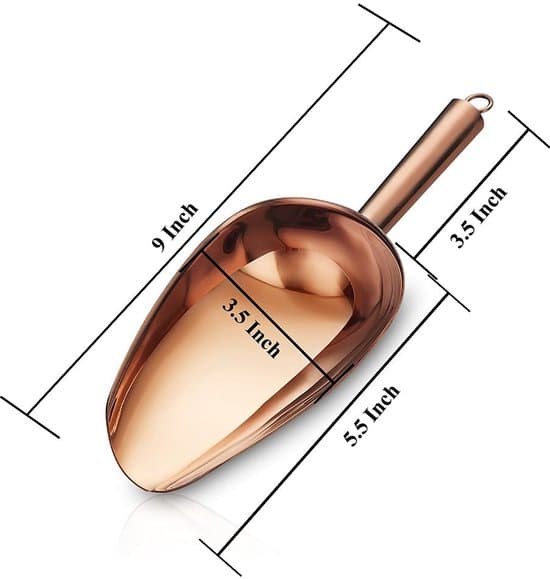 Premium isske - Rustfrit stål - 1 stk. - Rosaguld