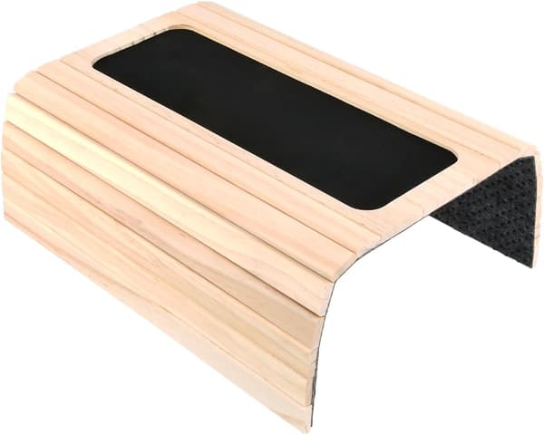 Træsofa armlænsbakke - foldbar