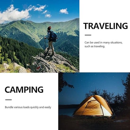 Krokar - 10-pack - Multifunktionella hängkrokar för camping och kök