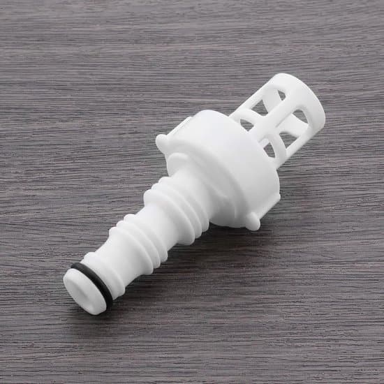 Aftapningsventiladapter - PVC, egnet til INTEX, afløbsanordningsstik