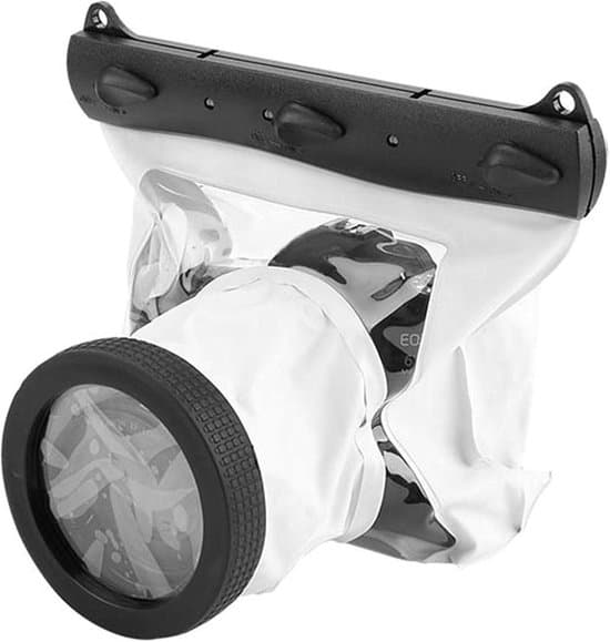 20M undervattenshus för DSLR-kameror - dykning - vit.