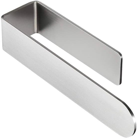 Håndklædeholder - Rustfrit stål - Selvklæbende - 23 cm
