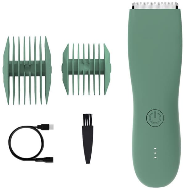 Kropshårstrimmer - Sort - 4 tilbehørsdele