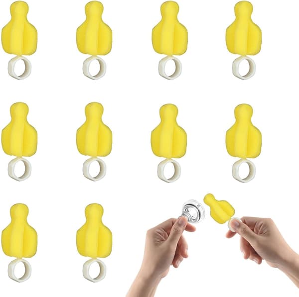 10-delad svampflaskborste nappborste koppnappborste