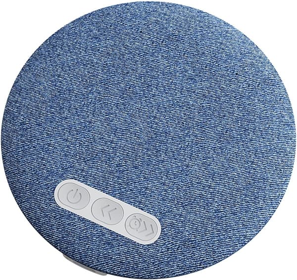 Mini trådløs knogleledning Bluetooth pudhøjttaler (blå)