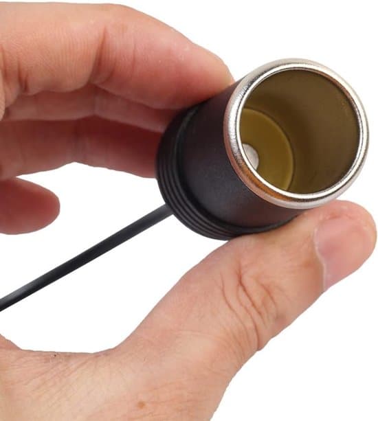 USB til cigarettænderadapter - 5V til 12V - Bilopladningskabel
