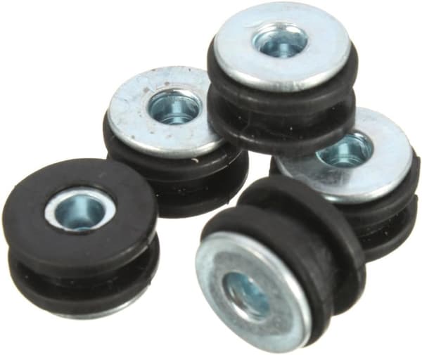 10 motorcykelgummiöglor