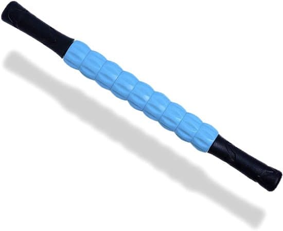 Muskelmassagerulle - stick roller - triggerpunktsmassager - blå