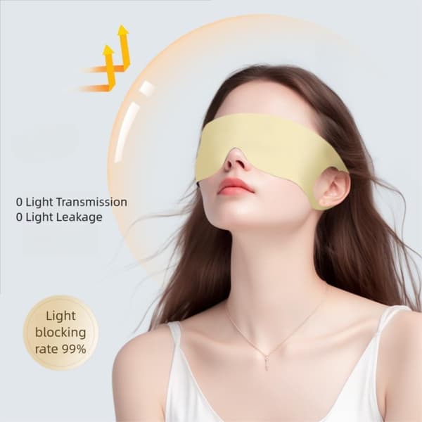 Sovemasker, 99 % lysblokering, 4-pak, grøn, sort, grå, pink.