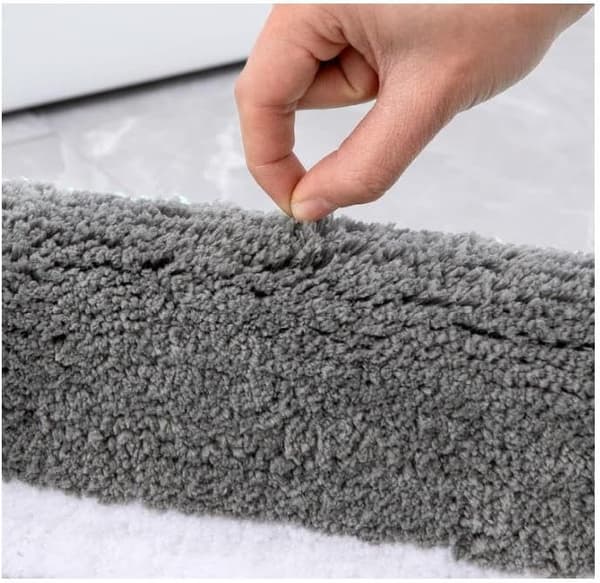 Badeværelsesmåtte - meget absorberende, skridsikker, 60*90cm - blå
