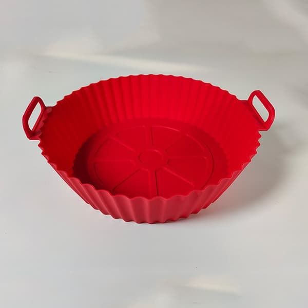 Silikone bageform - airfryer bageplade silikonemåtte - rød