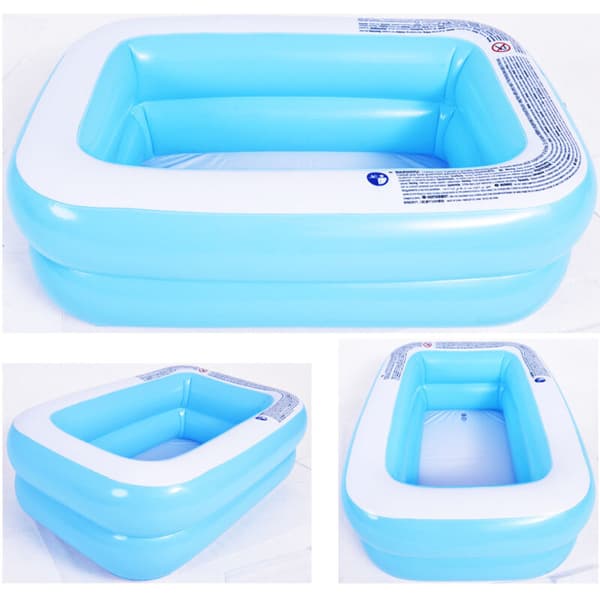 Oppustelig swimmingpool/spapool 128x85x45 cm