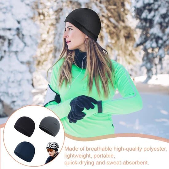 Cykelkeps-3-delad snabbtorkande andningsbar solskyddande hjälmfoder-Unisex