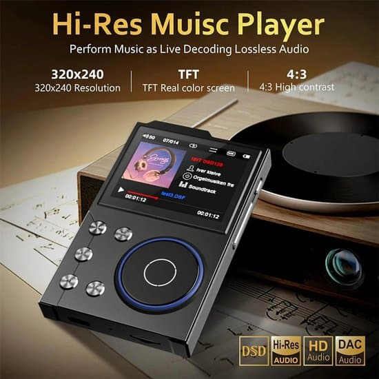 MP3-afspiller Bluetooth - FM-radio - Sort