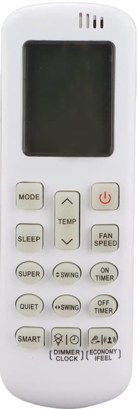 Universal fjärrkontroll för luftkonditionering - För Hisense (DG11R2-01) - Ingen programmering
