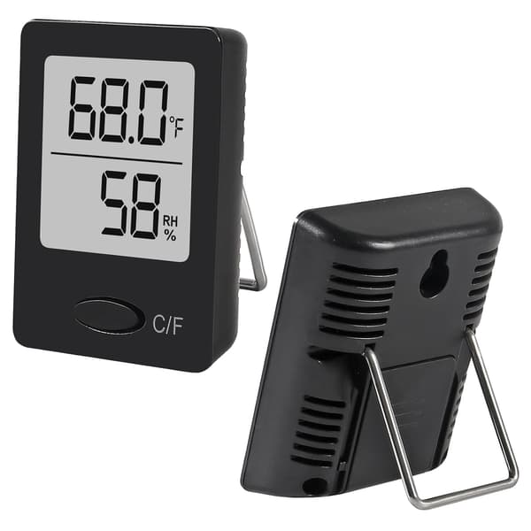 2-pack mini digital inomhustermometer och luftfuktighetsmätare