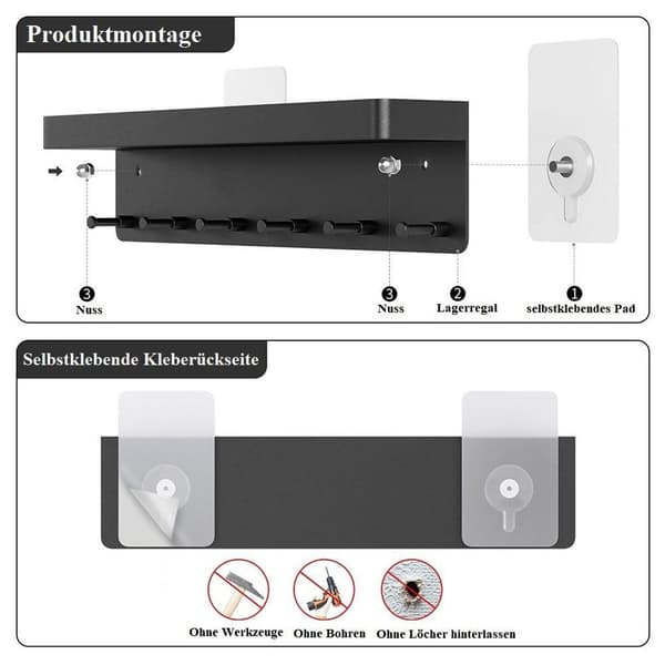 Nøglering i rustfrit stål, nøgleorganisator