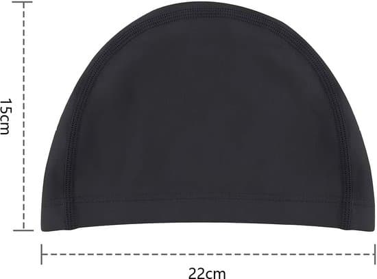 2 kpl uimalakki - korkea elastisuus - ei vedenpitävä - uimiseen, sukellukseen - musta