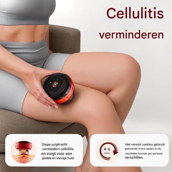 12-indstillings Smart Elektrisk Cupping/Massage Kit - Sort