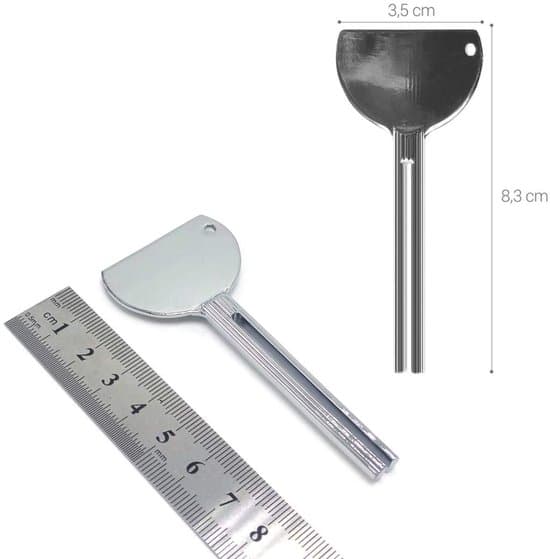 Metallrörsklämmare för salongstandkrämstuber 1 styck