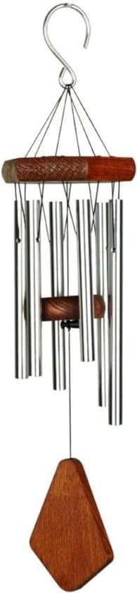 Utomhus vindspel - Vindspel - Orgel - 45cm - Stämrör - Aluminium - Silver