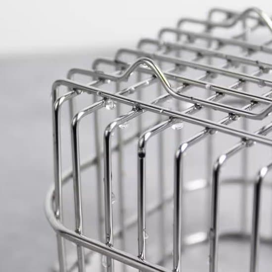 Takfotsnät för lövskydd - Rostfritt stål - 2-pack