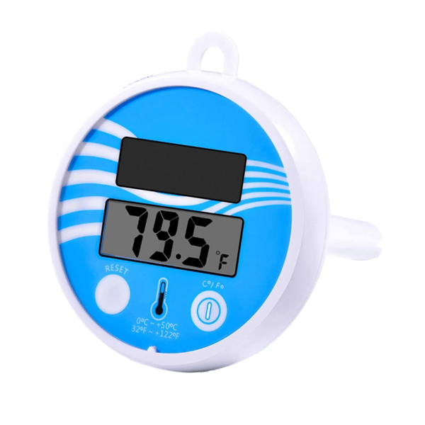 Trådløst flydende pooltermometer - Soldrevet digitalt pooltermometer
