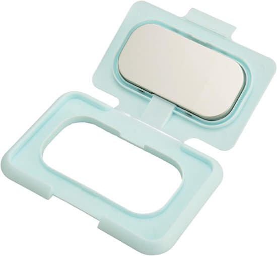 Bærbar Babyvådservietvarmer - Ultratynd USB Vådservietdispenser - Konstant Temperatur - Lyseblå