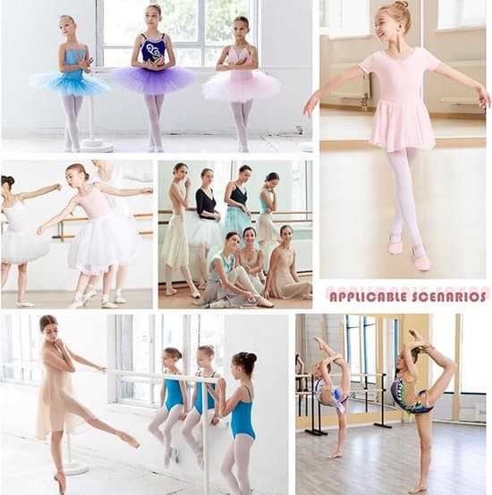 1 par pigers ballet-/dansesko - sort (størrelse 34)
