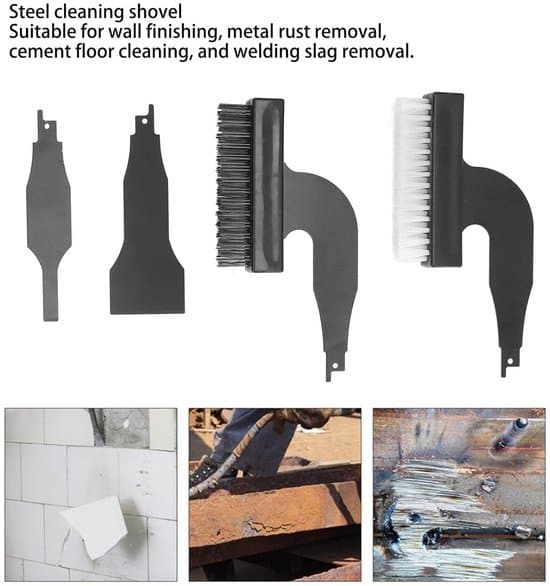 Rustfjernelsesbørste - Rustfjernelsesbørste - Stålrenseværktøj til Bajonetsave