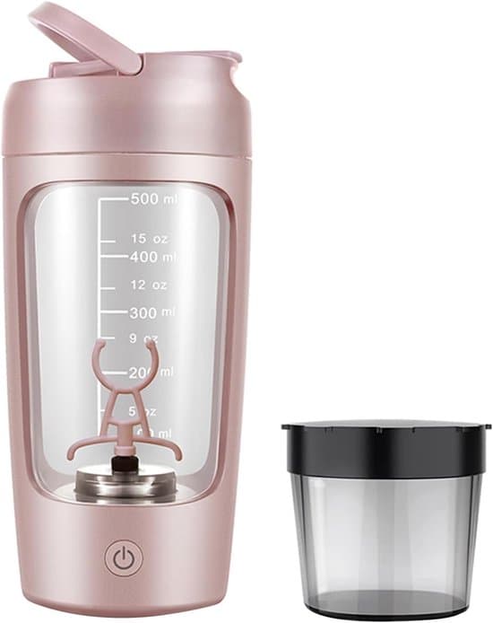 Elektrisk Shakerkop - 650 ml - Pink
