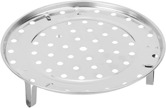Ångkokare i rostfritt stål med ställ - 26 cm