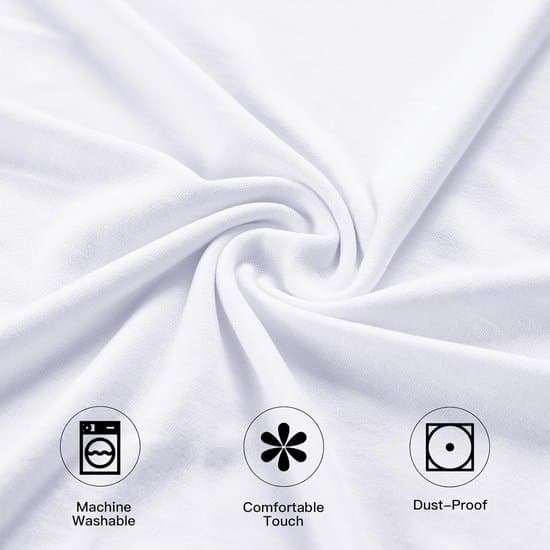 2-delat 80x80x110 cm grönt stretch polyester högbordsskydd set