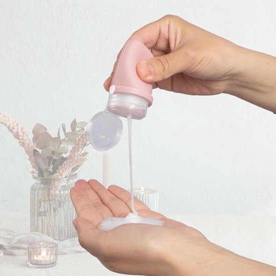 Reseflaskor i silikon - 30 ml - 4-pack - Flera färger