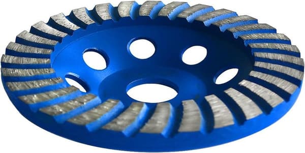 125 mm diamantslibeskive, velegnet til beton, cement, marmor, granit.