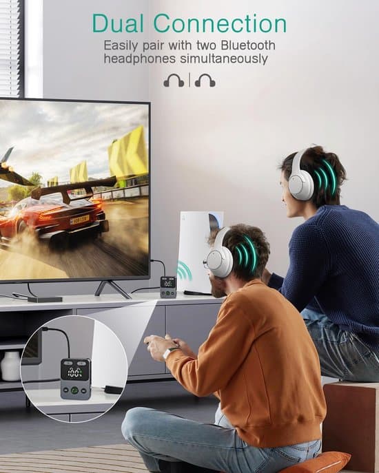Bluetooth 5.3 sändare/mottagare, Bluetooth handsfree-samtal, Bluetooth ljudmottagare