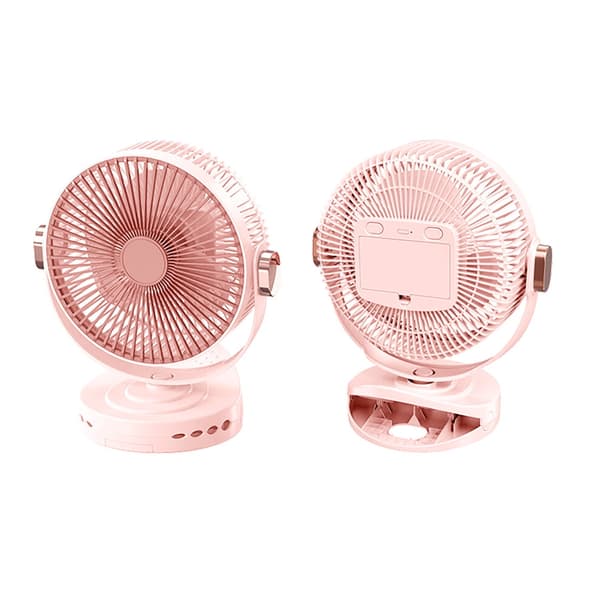 USB Clip-on Bordventilator – Mini Lydløs Ventilator med 360° Rotation