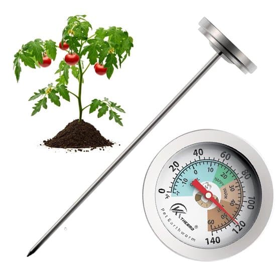 Jordtermometer - Komposttermometer - Kontrollera Kompost - Rostfritt Stål - 7 Tums Sond
