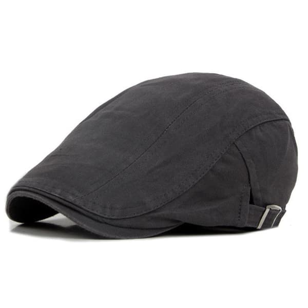 Retro Casual Hat til Mænd - Marineblå