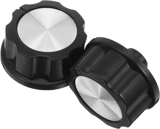 Udskiftningsknapper til airfryer - tyndere knapper - 2-pak - sort