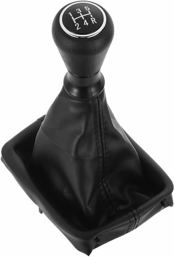 Auton vaihdevivun pallonivel - 5-vaihteinen auton vaihdevivun pallonivel - vaihdevipu - vaihdevivun kahva, pölysuojalla