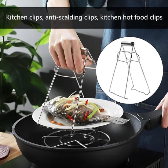 Rustfri Stål Tænger til Airfryer - Fleksible og Holdbare - Sæt med 2